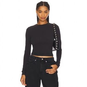 Skims Long Sleeve T-shirt | Cotton Jersey | Size Small